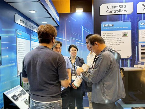 米乐M6：2024台北电脑展：慧荣展出新SM2322主控解决AI时代的存储焦虑