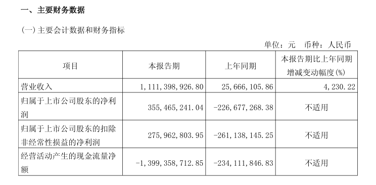 国产AI芯片龙头寒武纪一季度营收大涨4230%！净利润355亿元同比扭亏！去年公司股价涨超387%创始人身家飙升至870