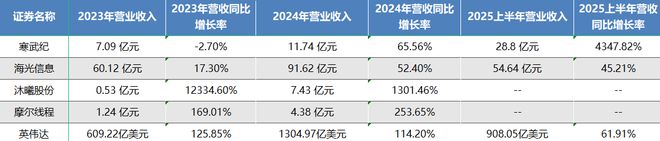 从营收到增速国产AI芯片与英伟达的“竞合图景”(图2)