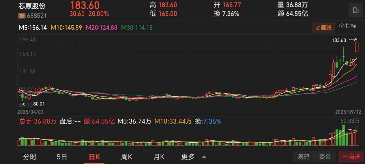 收购芯来+AIASIC+半导体IP+订单新高芯原股份20CM涨停