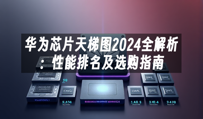 华为芯片天梯图2024全解析：性能及选购指南